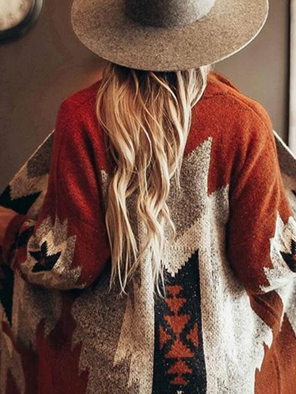 Casual Loose Long Sleeve Coat - Image 4