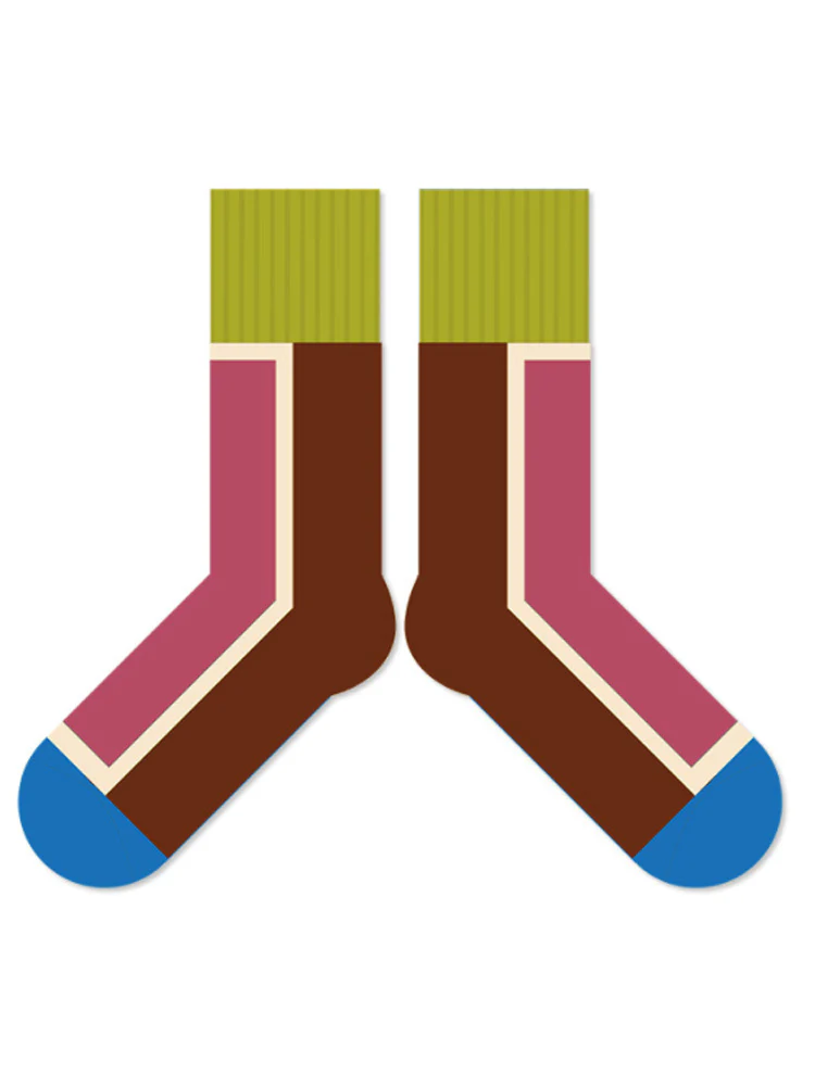 Colorful Striped Cotton Socks - Image 9