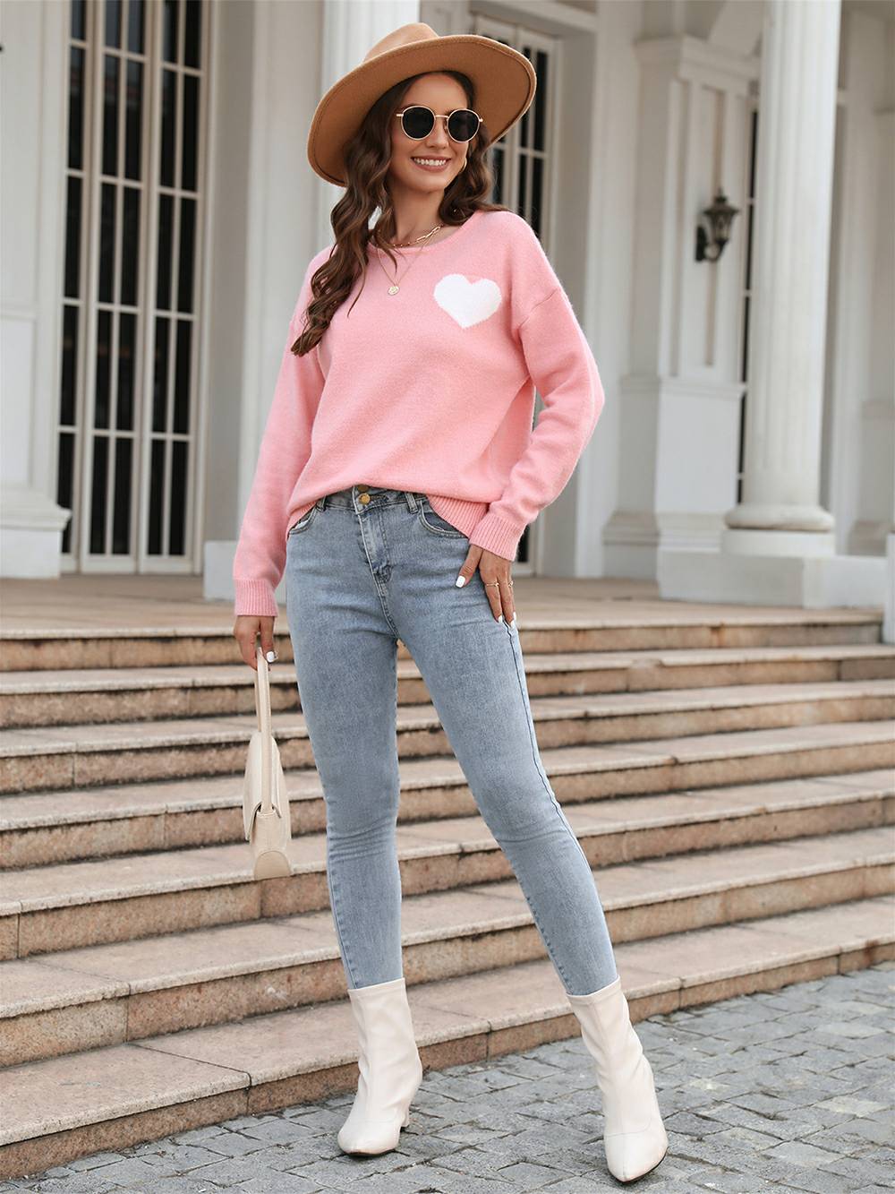 Love on Pulse  Knit Pullover Sweater - Image 4