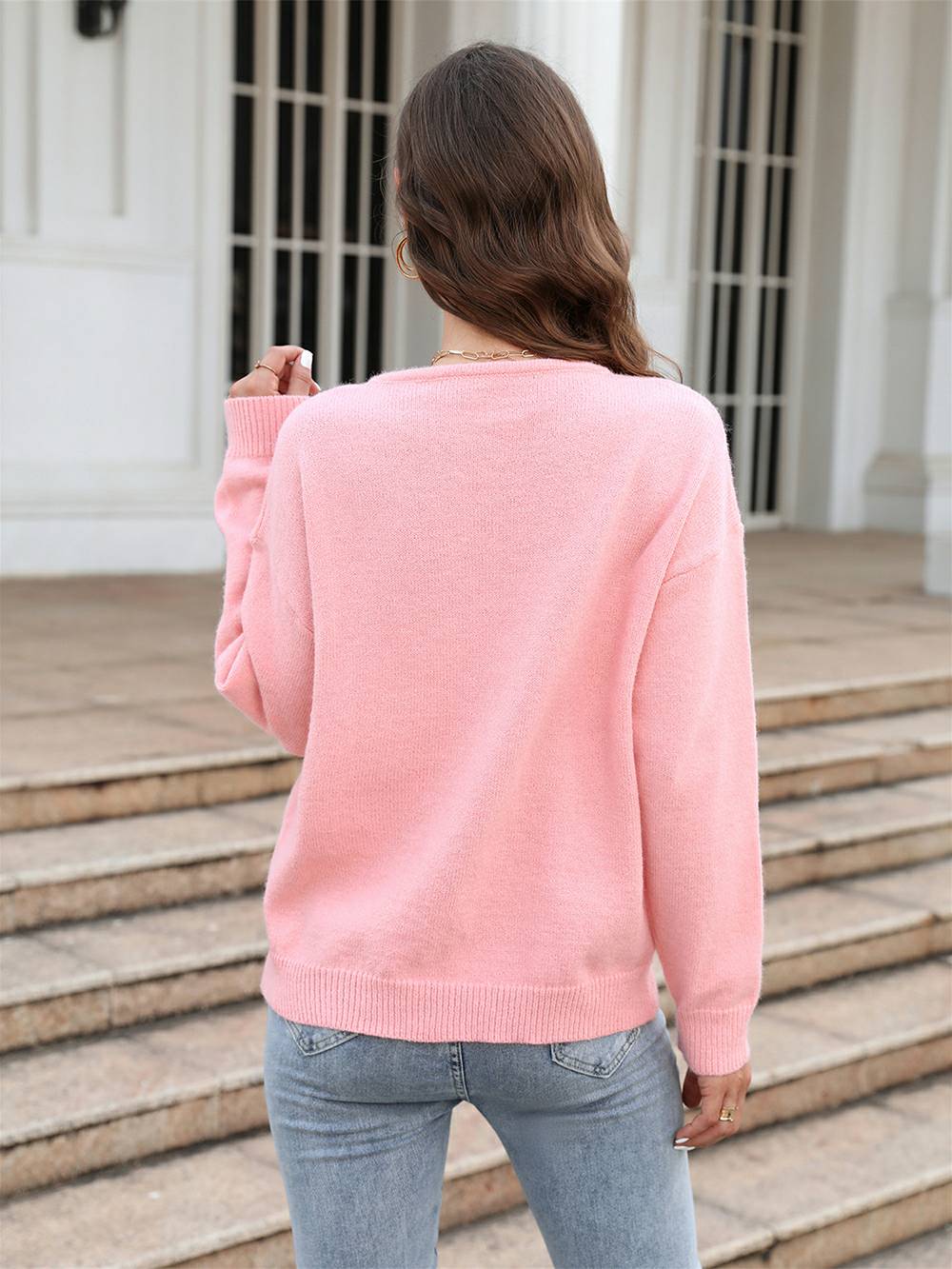 Love on Pulse  Knit Pullover Sweater - Image 6