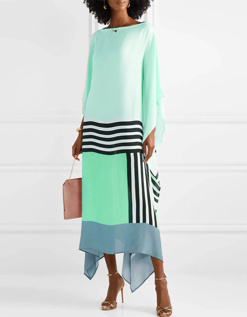 Pink Candy Stripe Kaftan - Image 6