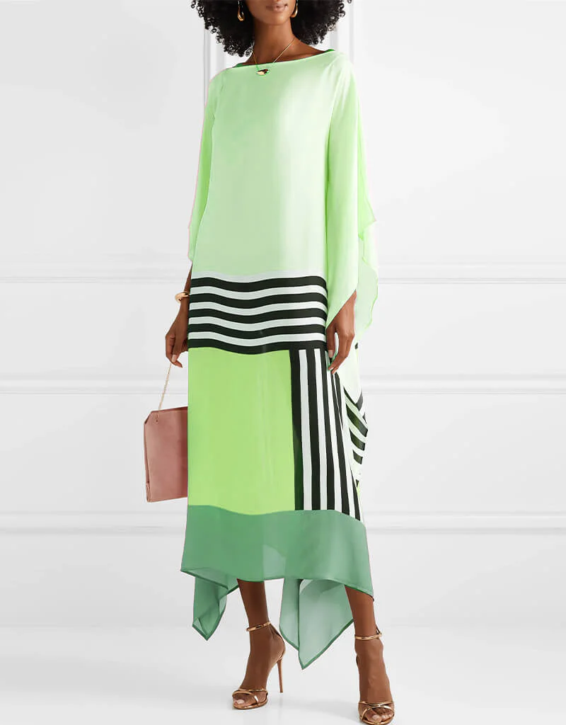 Pink Candy Stripe Kaftan - Image 7