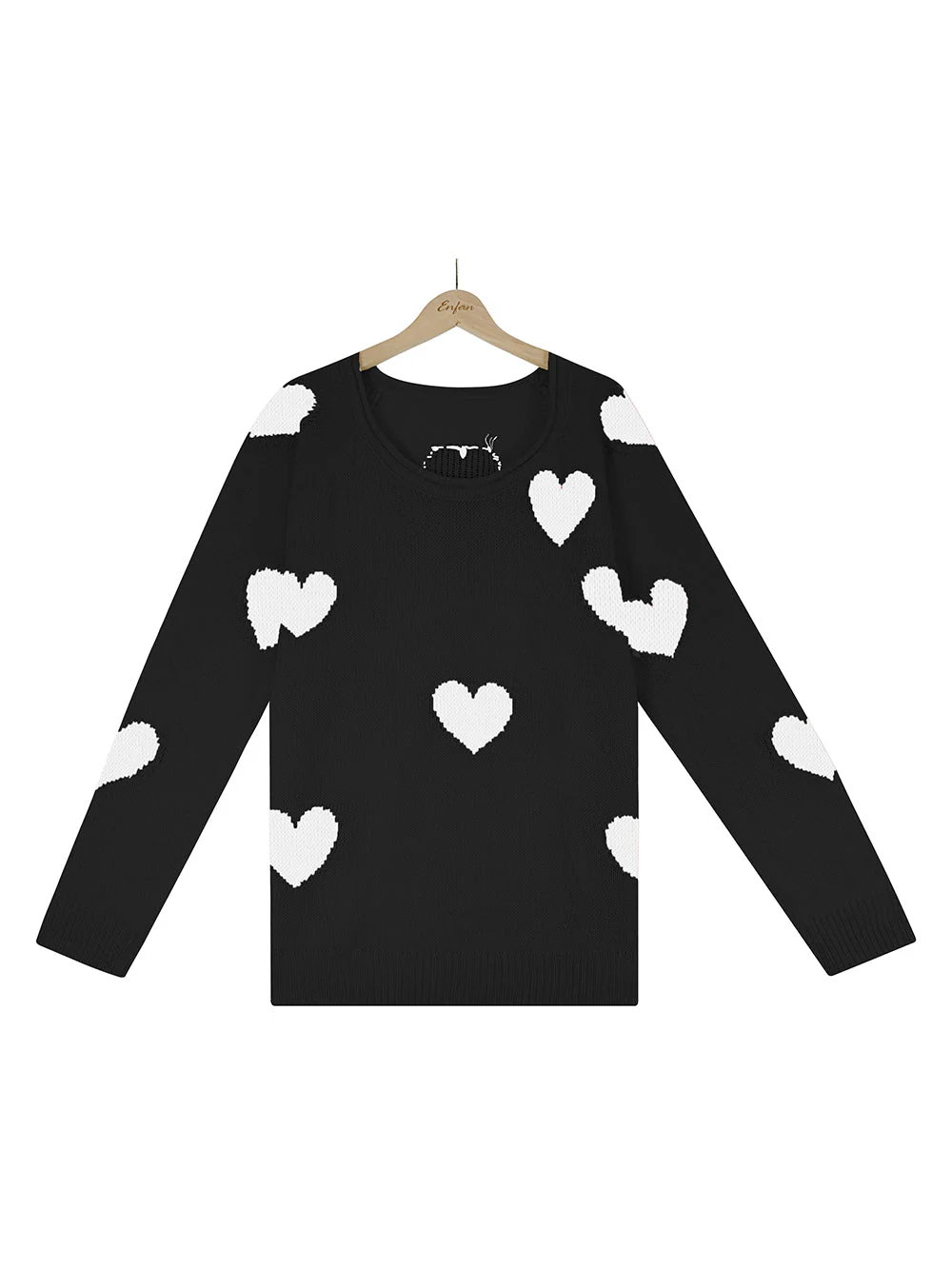 Valentine's Day V-Neck Knit Sweater - Image 21